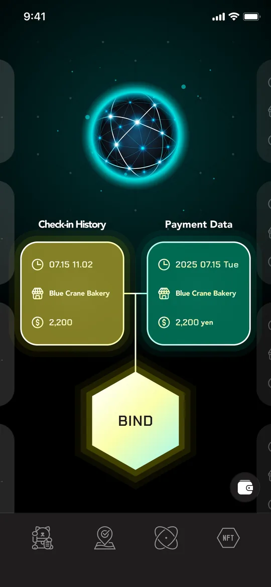 BIND画面
